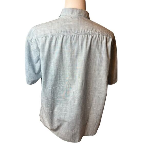 Kuhl Karib 2XL Work Wear Short Sleeve Shirt Style Button Front Blue - Picture 5 of 7